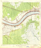 Luling Louisiana Historical topographic map, 1:31680 scale, 7.5 X 7.5 Minute, Year 1938