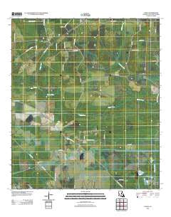 Lunita Louisiana Historical topographic map, 1:24000 scale, 7.5 X 7.5 Minute, Year 2012