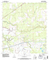 Lunita Louisiana Historical topographic map, 1:24000 scale, 7.5 X 7.5 Minute, Year 1994