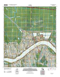 Lutcher Louisiana Historical topographic map, 1:24000 scale, 7.5 X 7.5 Minute, Year 2012