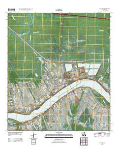 Lutcher Louisiana Historical topographic map, 1:24000 scale, 7.5 X 7.5 Minute, Year 2012