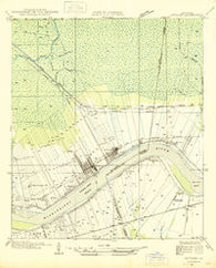 Lutcher Louisiana Historical topographic map, 1:31680 scale, 7.5 X 7.5 Minute, Year 1946