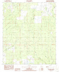 Mach Branch Louisiana Historical topographic map, 1:24000 scale, 7.5 X 7.5 Minute, Year 1986