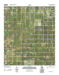 Mach Branch Louisiana Historical topographic map, 1:24000 scale, 7.5 X 7.5 Minute, Year 2012