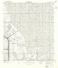 Madewood Louisiana Historical topographic map, 1:24000 scale, 7.5 X 7.5 Minute, Year 1940