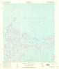 Malheureux Point Louisiana Historical topographic map, 1:24000 scale, 7.5 X 7.5 Minute, Year 1955