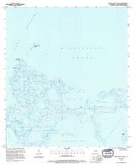 Malheureux Point Louisiana Historical topographic map, 1:24000 scale, 7.5 X 7.5 Minute, Year 1994
