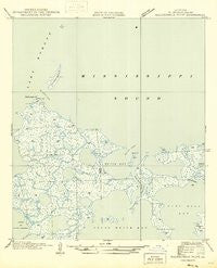 Malheureux Point Louisiana Historical topographic map, 1:31680 scale, 7.5 X 7.5 Minute, Year 1946