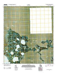 Malheureux Point Louisiana Historical topographic map, 1:24000 scale, 7.5 X 7.5 Minute, Year 2012