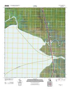 Manchac Louisiana Historical topographic map, 1:24000 scale, 7.5 X 7.5 Minute, Year 2012