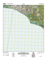 Mandeville Louisiana Historical topographic map, 1:24000 scale, 7.5 X 7.5 Minute, Year 2012