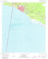 Mandeville Louisiana Historical topographic map, 1:24000 scale, 7.5 X 7.5 Minute, Year 1968