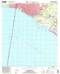 Mandeville Louisiana Historical topographic map, 1:24000 scale, 7.5 X 7.5 Minute, Year 1998