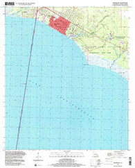Mandeville Louisiana Historical topographic map, 1:24000 scale, 7.5 X 7.5 Minute, Year 1999