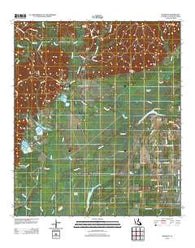 Manifest Louisiana Historical topographic map, 1:24000 scale, 7.5 X 7.5 Minute, Year 2012