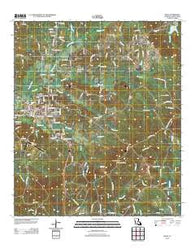 Many Louisiana Historical topographic map, 1:24000 scale, 7.5 X 7.5 Minute, Year 2012