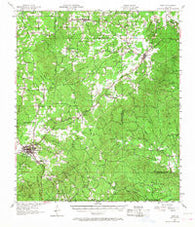 Many Louisiana Historical topographic map, 1:62500 scale, 15 X 15 Minute, Year 1957