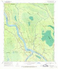 Maringouin NW Louisiana Historical topographic map, 1:24000 scale, 7.5 X 7.5 Minute, Year 1969