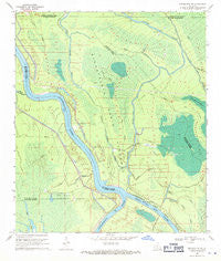 Maringouin NW Louisiana Historical topographic map, 1:24000 scale, 7.5 X 7.5 Minute, Year 1969