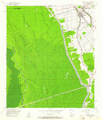 Maringouin Louisiana Historical topographic map, 1:24000 scale, 7.5 X 7.5 Minute, Year 1953