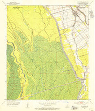 Maringouin Louisiana Historical topographic map, 1:24000 scale, 7.5 X 7.5 Minute, Year 1953