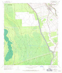 Maringouin Louisiana Historical topographic map, 1:24000 scale, 7.5 X 7.5 Minute, Year 1969