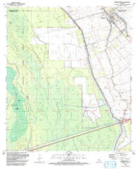 Maringouin Louisiana Historical topographic map, 1:24000 scale, 7.5 X 7.5 Minute, Year 1992