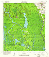 Maringouin Louisiana Historical topographic map, 1:62500 scale, 15 X 15 Minute, Year 1959