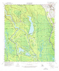 Maringouin Louisiana Historical topographic map, 1:62500 scale, 15 X 15 Minute, Year 1959