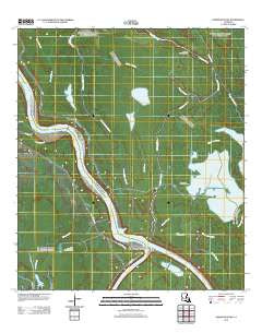 Maringouin NW Louisiana Historical topographic map, 1:24000 scale, 7.5 X 7.5 Minute, Year 2012