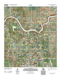 Marksville North Louisiana Historical topographic map, 1:24000 scale, 7.5 X 7.5 Minute, Year 2012