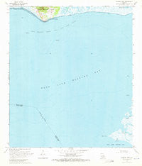 Marone Point Louisiana Historical topographic map, 1:24000 scale, 7.5 X 7.5 Minute, Year 1970
