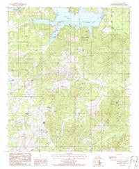Marsalis Louisiana Historical topographic map, 1:24000 scale, 7.5 X 7.5 Minute, Year 1986