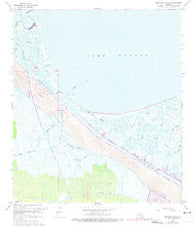 Martello Castle Louisiana Historical topographic map, 1:24000 scale, 7.5 X 7.5 Minute, Year 1967