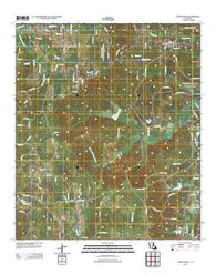 Marthaville Louisiana Historical topographic map, 1:24000 scale, 7.5 X 7.5 Minute, Year 2012