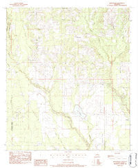 Martinville Louisiana Historical topographic map, 1:24000 scale, 7.5 X 7.5 Minute, Year 1983