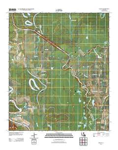 Mason Louisiana Historical topographic map, 1:24000 scale, 7.5 X 7.5 Minute, Year 2012