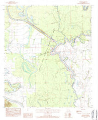 Mason Louisiana Historical topographic map, 1:24000 scale, 7.5 X 7.5 Minute, Year 1983