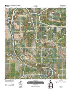Mayna Louisiana Historical topographic map, 1:24000 scale, 7.5 X 7.5 Minute, Year 2012