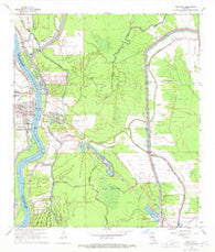 Melville Louisiana Historical topographic map, 1:24000 scale, 7.5 X 7.5 Minute, Year 1968