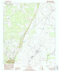 Mer Rouge Louisiana Historical topographic map, 1:24000 scale, 7.5 X 7.5 Minute, Year 1988