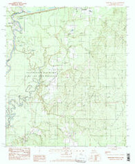 Merryville South Louisiana Historical topographic map, 1:24000 scale, 7.5 X 7.5 Minute, Year 1982