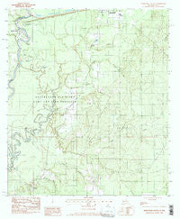 Merryville South Louisiana Historical topographic map, 1:24000 scale, 7.5 X 7.5 Minute, Year 1982