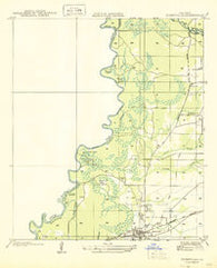 Merryville Louisiana Historical topographic map, 1:31680 scale, 7.5 X 7.5 Minute, Year 1946