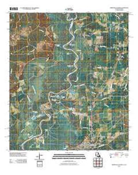 Merryville North Louisiana Historical topographic map, 1:24000 scale, 7.5 X 7.5 Minute, Year 2010