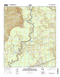 Merryville North Louisiana Current topographic map, 1:24000 scale, 7.5 X 7.5 Minute, Year 2015