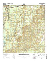 Merryville South Louisiana Current topographic map, 1:24000 scale, 7.5 X 7.5 Minute, Year 2015
