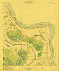 Millikens Bend Louisiana Historical topographic map, 1:31680 scale, 7.5 X 7.5 Minute, Year 1909