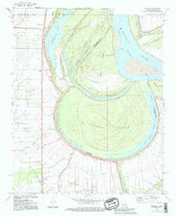 Millikin Louisiana Historical topographic map, 1:24000 scale, 7.5 X 7.5 Minute, Year 1994