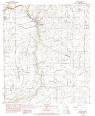 Milton Louisiana Historical topographic map, 1:24000 scale, 7.5 X 7.5 Minute, Year 1983